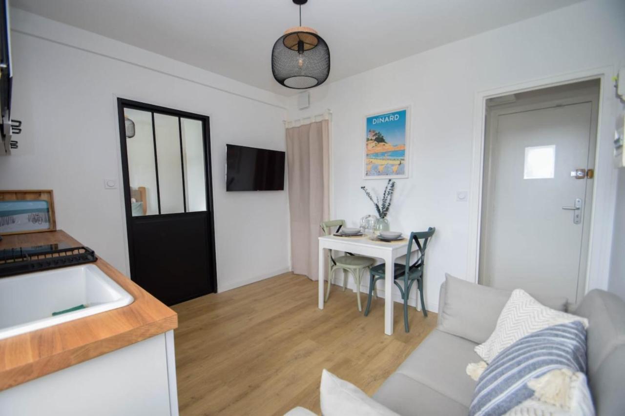 Vacances En Mode Pieton 2P 5Mn Plage Ecluse Dinard Exterior foto