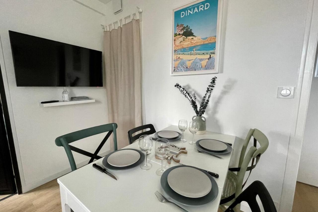 Vacances En Mode Pieton 2P 5Mn Plage Ecluse Dinard Exterior foto